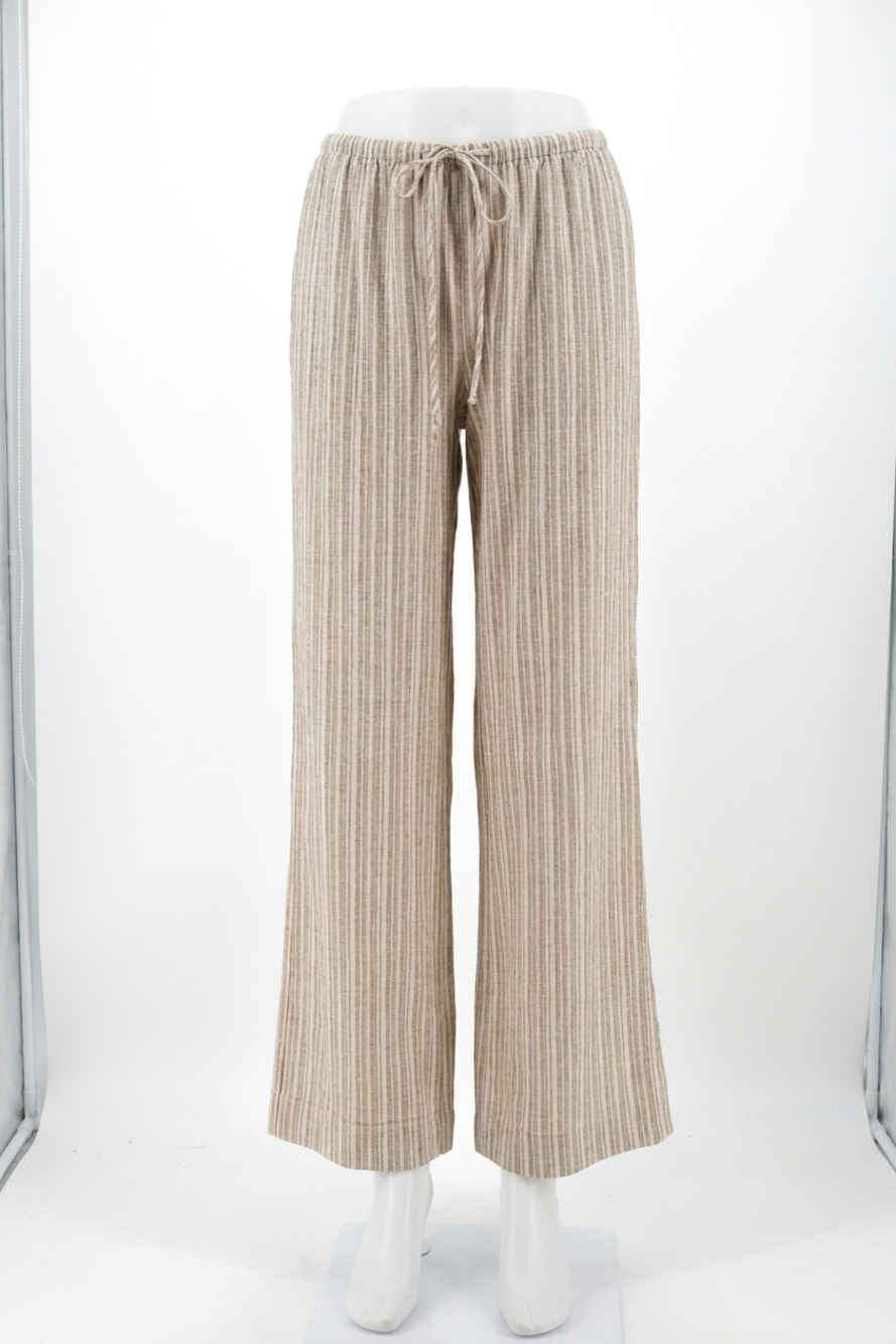 NEW BELLA DAHL side slit beach pants in driftwood